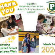 PSD Classified Week - Paraeducators